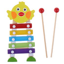 Wooden Xylophone Music Instrument Toy Baby Playing Knocking Piano Musical Toy Early Educational Toy