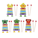 Wooden Xylophone Music Instrument Toy Baby Playing Knocking Piano Musical Toy Early Educational Toy