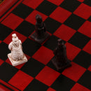 High-end Vintage Chinese Terracotta Warriors Chess Board Games Set Gift for Friends Family