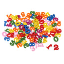 100 Pack Wooden Numbers 0 to 9 Number for Kids Math Learning Educational Toy