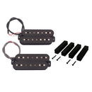 2x Alnico 5 Humbucker Pickup Bridge Neck Set for 7-String Guitar Replacement