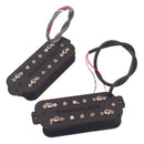2x Alnico 5 Humbucker Pickup Bridge Neck Set for 7-String Guitar Replacement
