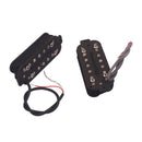 2x Alnico 5 Humbucker Pickup Bridge Neck Set for 7-String Guitar Replacement