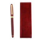 Finest Wooden Pen Case Rollerball Pen Box Container Gel Pen Gift Craft Collectables Smooth Writing