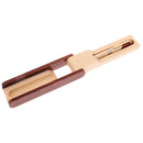 Exquisite Beige Rollerball Pen + Case Box Gel Pen Container Gift Writing Equipment