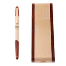 Exquisite Beige Rollerball Pen + Case Box Gel Pen Container Gift Writing Equipment
