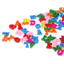 100 Pack DIY Wooden Alphabet Letters Wood Crafts for Children Kids Educational Toys
