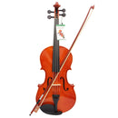 Maple Viola with Case String Bow Shoulder Rest Pad Resin Cleaning Cloth Set