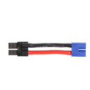 2PCS Female EC3 to Male TRX Connector Adapter Cable for Traxxas RC Model Car
