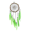 Handmade Dream Catcher Green The Tree of Life for Home Wall Car Hanging Decoration Adornment