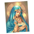 DIY Madonna Figure 5D Diamond Embroidery Cross Stitch Home Decor Art Crafts 20x25cm