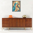 DIY Madonna Figure 5D Diamond Embroidery Cross Stitch Home Decor Art Crafts 20x25cm