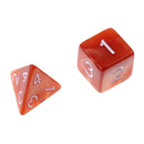 7PCS Polyhedral Dice 16mm D20 D12 D10 D8 D6 D4 for Dungeons & Dragons Table Games Coffee