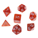7PCS Polyhedral Dice 16mm D20 D12 D10 D8 D6 D4 for Dungeons & Dragons Table Games Coffee