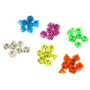 42PCS Polyhedral Dice Glow in the dark for Dungeons & Dragons Dice DND RPG MTG Dice Game 16mm