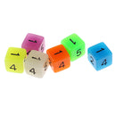 42PCS Polyhedral Dice Glow in the dark for Dungeons & Dragons Dice DND RPG MTG Dice Game 16mm