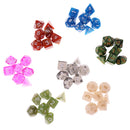 49PCS Polyhedral Dice for Dungeons & Dragons Dice DND RPG MTG Dice Game 16mm