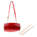 Chinese Folk Dance Adult Waist Drums Percussion Instrument Drums for Kids Musical Learning Rhythm