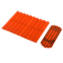 10 Pack Orange Magnetic Counting Sticks Counting Rods for Kids Mathematics Toys