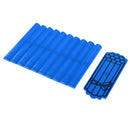 10 Pieces Blue Magnetic Counting Sticks Counting Rods for Kids Mathematics Toys