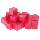 Cube Building Volumn Unit Learning Demonstration Toy for Primary School Tool