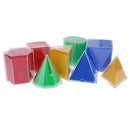 8Pcs/Set Mathematics Geometric Shapes Learning Toy for Primary Teaching Tool