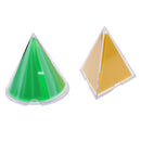 8Pcs/Set Mathematics Geometric Shapes Learning Toy for Primary Teaching Tool