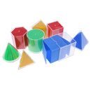 8Pcs/Set Mathematics Geometric Shapes Learning Toy for Primary Teaching Tool