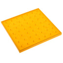 Plastic Nail Plate Boards Puzzle Game Mathematics Nailboard For Kids Math Geometry Toy Gifts Yellow