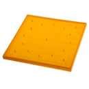 Plastic Nail Plate Boards Puzzle Game Mathematics Nailboard For Kids Math Geometry Toy Gifts Yellow