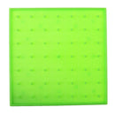 Plastic Nail Plate Boards Puzzle Game Mathematics Nailboard For Kids Math Geometry Toy Gifts Green