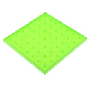 Plastic Nail Plate Boards Puzzle Game Mathematics Nailboard For Kids Math Geometry Toy Gifts Green