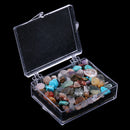Portable 1 Pack Natural Stone Mineral with Acrylic Case for Home Office Cabinet Decoration
