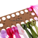 Silk Ribbon Embroidery Kit Flower Design Wall Home Decor Handmade Cross Stitch 45x45cm