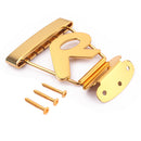 GA423 Gold Trapeze 6 String Tailpiece Bridge Archtop Jazz Guitar Bass Accessories