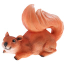 Collectible Realistic Squirrel Model Figure for Home Garden Tree Decorations