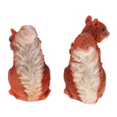 Squirrel Ornament Statue Resin Animal Miniature Home Garden Cafe Bar Decor