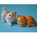 4Pcs Decorative Resin Cat Models Figure Sculpture for Home Garden Ornaments