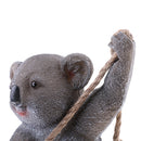 String Hanging Koala Resin Model Animal Figure For Fairy Garden Tree Decors