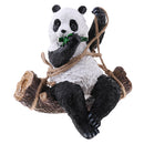 Lovely Resin Panda Artware Ornaments Cute Panda Figurines Garden Decor Pendants DIY