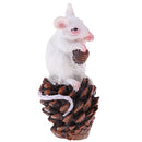 Finest Miniature Resin Mouse Sculpture for Yard Garden Lawn Home Office Desk Decoration Ornament
