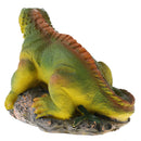 Realistic Resin Lizard Sculpture Figurine with Stand for Dollhouse Secenery Layout Accessory