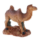 Simulation Mini Resin Camel Sculpture Statue for Garden Lawn Yard Grassland Fairy Garden Ornament