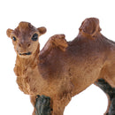 Simulation Mini Resin Camel Sculpture Statue for Garden Lawn Yard Grassland Fairy Garden Ornament