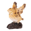 Miniature Cute Owl Sculpture Handicraft for Fairy Garden Yard Backyard Lawn Adornment Collectables