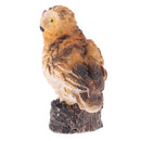 Realistic Mini Brown Flying Owl Figurine Statue for Home Fairy Garden Yard Lawn DIY Decoration