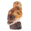 Realistic Mini Brown Flying Owl Figurine Statue for Home Fairy Garden Yard Lawn DIY Decoration