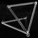 Root Chakra Crystal Singing Bowl Pyramid C Note for Meditation,Prayer Relax 10'' High quality