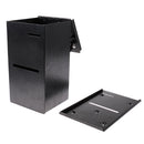 Small Metal Dealer Toke Box Cash Container w/ J-Hook Las Vegas Casino Style