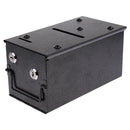 Small Metal Dealer Toke Box Cash Container w/ J-Hook Las Vegas Casino Style